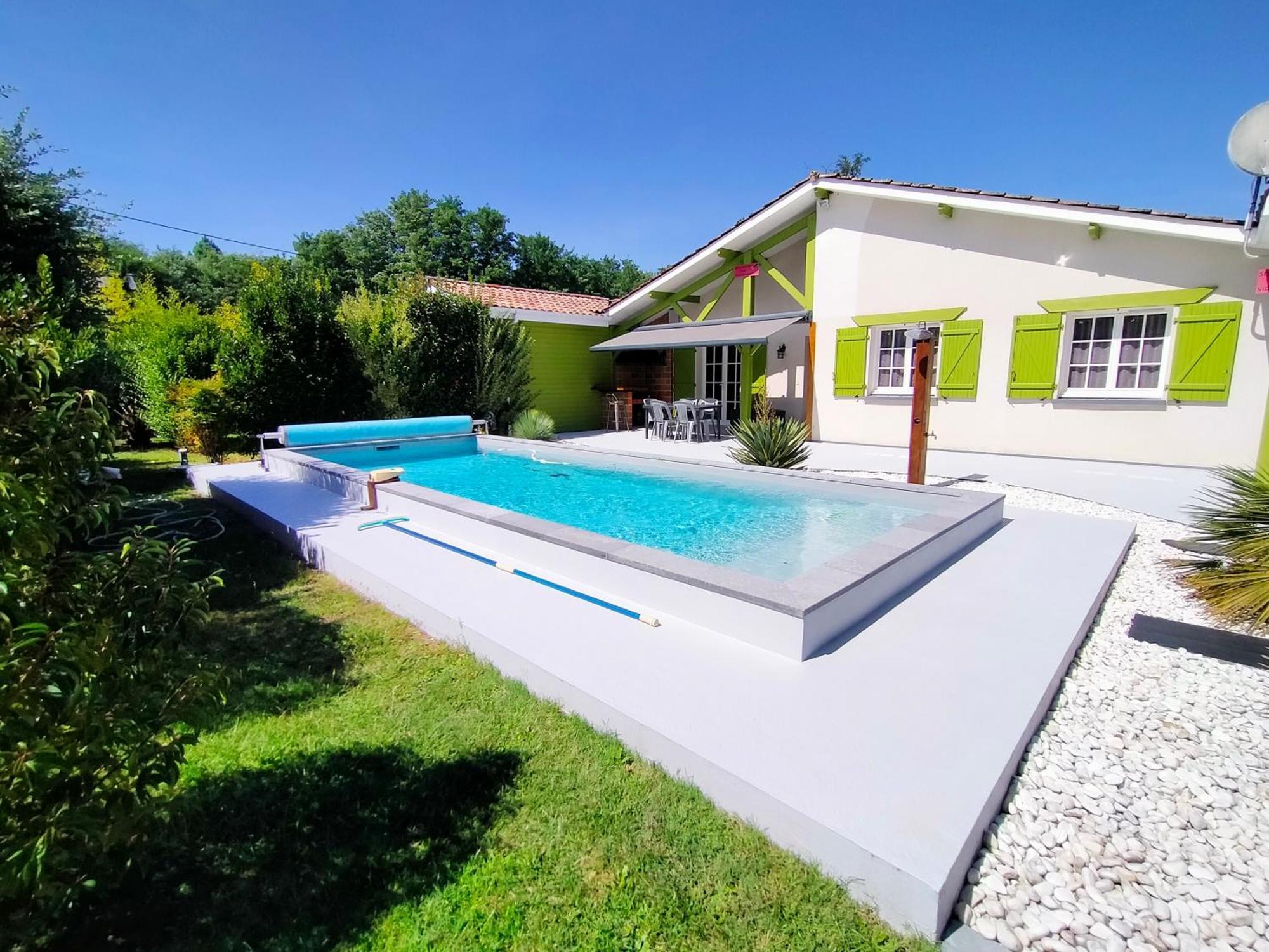 Gite Avec Piscine Et Espace Bien-Etre Partages Entre Bordeaux Et Lacanau Ocean (Adults Only) Brach Екстериор снимка